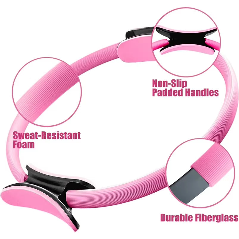 Pilates Ring Pilates Magic Fitness Circle for Toning Thighs Abs and Legs Resistance Training Body Sport Fitness Yoga Wholesale