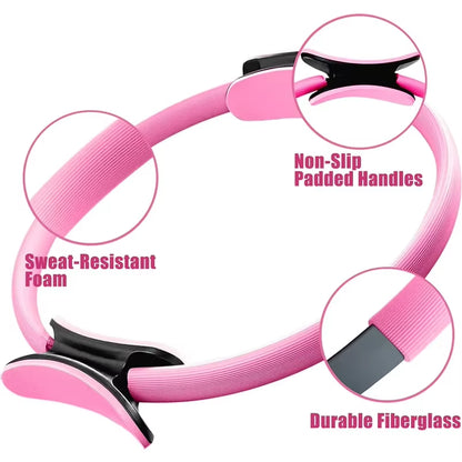 Pilates Ring Pilates Magic Fitness Circle for Toning Thighs Abs and Legs Resistance Training Body Sport Fitness Yoga Wholesale