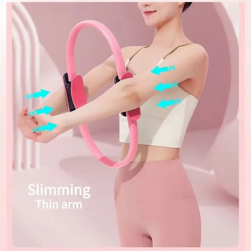 Pilates Ring Pilates Magic Fitness Circle for Toning Thighs Abs and Legs Resistance Training Body Sport Fitness Yoga Wholesale