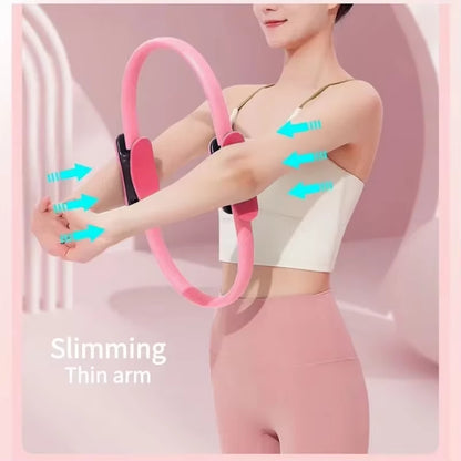 Pilates Ring Pilates Magic Fitness Circle for Toning Thighs Abs and Legs Resistance Training Body Sport Fitness Yoga Wholesale