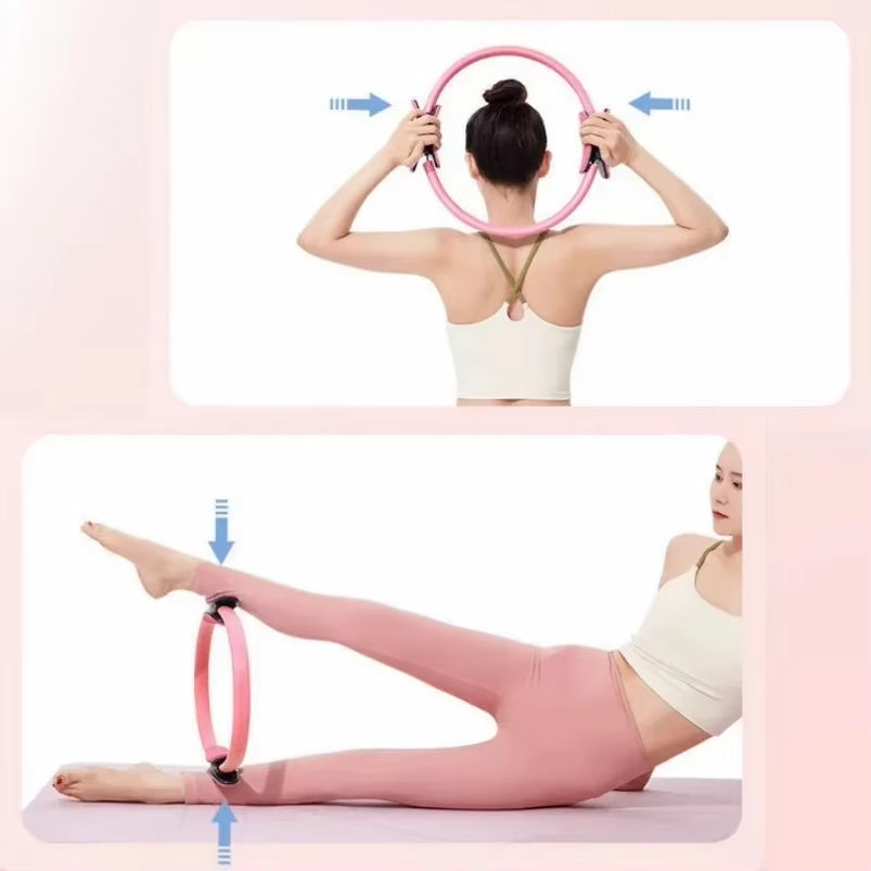 Pilates Ring Pilates Magic Fitness Circle for Toning Thighs Abs and Legs Resistance Training Body Sport Fitness Yoga Wholesale